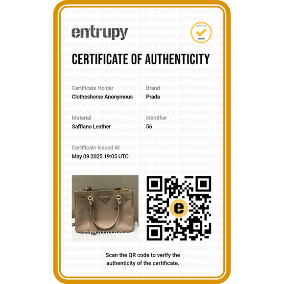 Prada Galleria Double Zip Nude Leather Logo Satchel Bag - Picture 5 of 16